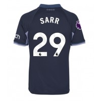 Camisa de time de futebol Tottenham Hotspur Pape Matar Sarr #29 Replicas 2º Equipamento 2023-24 Manga Curta